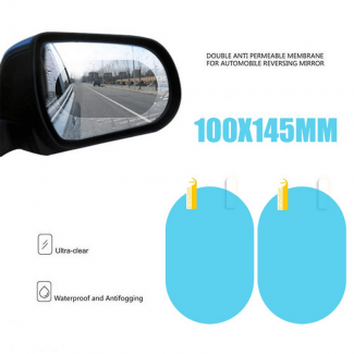 Car Anti-Mist Rearview Mirror Protective Film, PET Nano Coating, Round & Oval Fit Price in Pakistan | LAPTAB