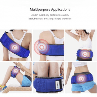 Slimming Belt X5 Times Vibration with 5 Motors, 20 Magnets, Adjustable Length Price in Pakistan | LAPTAB