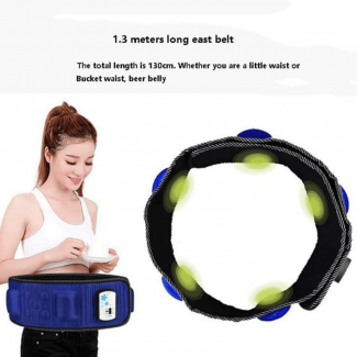 Slimming Belt X5 Times Vibration with 5 Motors, 20 Magnets, Adjustable Length Price in Pakistan | LAPTAB