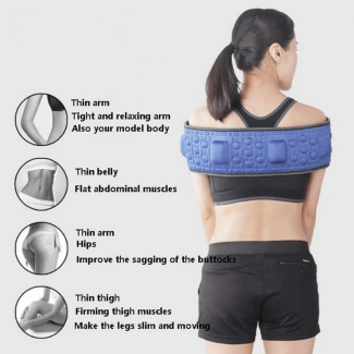 Slimming Belt X5 Times Vibration with 5 Motors, 20 Magnets, Adjustable Length Price in Pakistan | LAPTAB