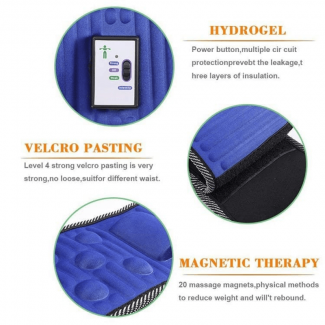 Slimming Belt X5 Times Vibration with 5 Motors, 20 Magnets, Adjustable Length Price in Pakistan | LAPTAB
