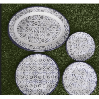 Set of Six Glazed Melamine Food Grade Bowls ? Durable, Easy-Clean Dinnerware Price in Pakistan | LAPTAB