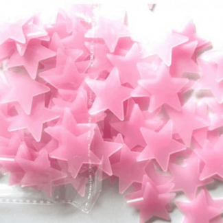 100 Pcs Glow In The Dark Stars Wall Stickers Ecofriendly Non-Toxic Room Decor Price in Pakistan | LAPTAB