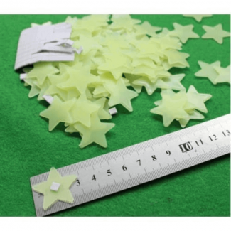 100 Pcs Glow In The Dark Stars Wall Stickers Ecofriendly Non-Toxic Room Decor Price in Pakistan | LAPTAB