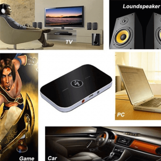2 In 1 Stereo Bluetooth Transmitter and Receiver with Noise Cancellation and Dual Audio Support Price in Pakistan | LAPTAB