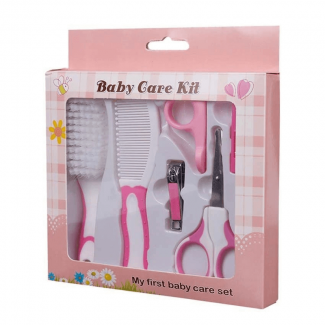 6 Pcs Baby Care Kit for Newborns with Safeguard Clippers and Soft-Bristle Brush Price in Pakistan | LAPTAB