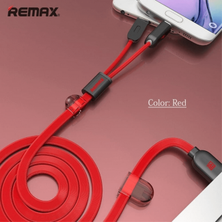 Remax 2 In 1 Magnetic USB Charging Cable with Dual Head Fast Charge Price in Pakistan | LAPTAB