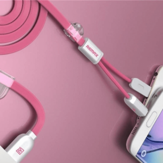 Remax 2 In 1 Magnetic USB Charging Cable with Dual Head Fast Charge Price in Pakistan | LAPTAB