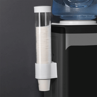 Automatic Disposable Cup Dispenser for Paper and Plastic Cups with Dust-Proof Cover, Durable Plastic, 10-Inch Diameter Price in Pakistan | LAPTAB