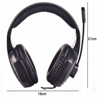 PS480 Classic Gaming Headset with LED Microphone, Soft Cushions, Volume Control, Compatible with iOS Price in Pakistan | LAPTAB