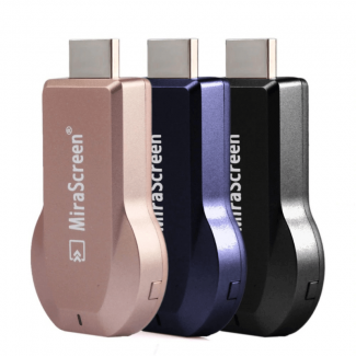 Wireless Miracast Wi-Fi Display Receiver for HDTV, Projector, and Monitor Screen Mirroring