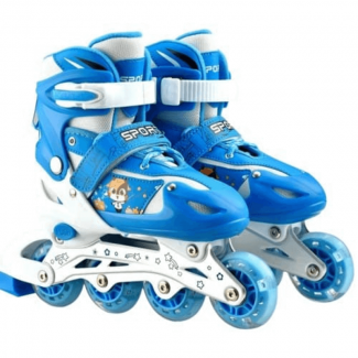 Adjustable Kids Skate Shoes with Helmet and Knee Brace, Breathable Mesh, EVA Insole Price in Pakistan | LAPTAB