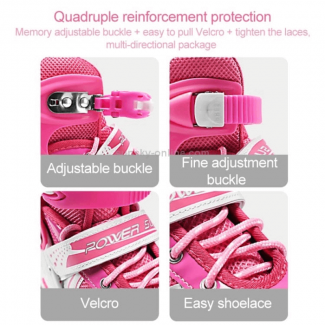 Adjustable Kids Skate Shoes with Helmet and Knee Brace, Breathable Mesh, EVA Insole Price in Pakistan | LAPTAB