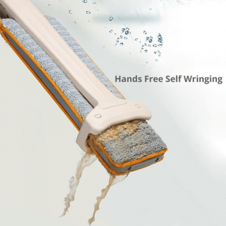 Self Wringing Double Sided Mop with 360? Rotating Head and Washable Pads Price in Pakistan | LAPTAB