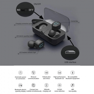 XG13 TWS Bluetooth Earphones with LED Power Display and Ergonomic Fit Price in Pakistan | LAPTAB