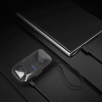 T18S Wireless Earbuds Bluetooth 5.0 TWS Earphones with 10m Range and Call Control Price in Pakistan | LAPTAB