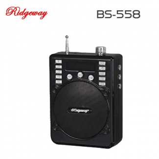Ridgeway SPE-558A Bluetooth Speaker with FM Radio, Mic, USB/TF, Rechargeable Battery Price in Pakistan | LAPTAB