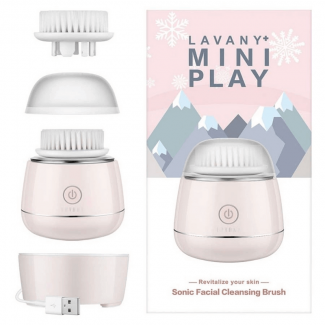Lavany Facial Cleansing Brush with UV Sterilization, 2 Heads, Waterproof IPX7 Price in Pakistan | LAPTAB