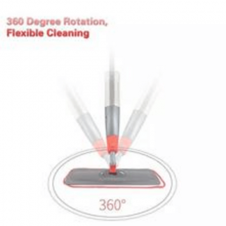 Self Spray Mop with Microfiber Pad, Stainless Steel Swivel Head, Removable Washable Pad Price in Pakistan | LAPTAB