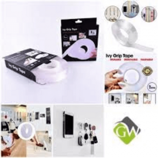 IVY Grip Tape Double-Sided Reusable Gel Tape Holds Up to 1 KG on Smooth Surfaces Price in Pakistan | LAPTAB