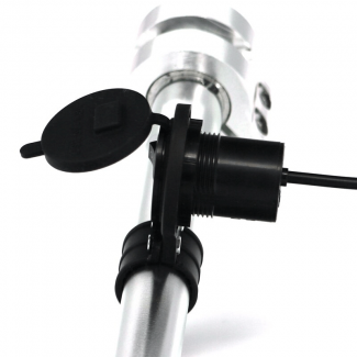 Motorcycle Electric Bicycle Handlebar Waterproof USB Phone Charger with Cover Price in Pakistan | LAPTAB