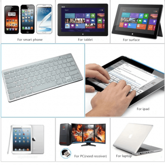 X5 Wireless Bluetooth Keyboard Ultra-Thin 78-Key Mechanical, Compatible with Apple, Windows, Android Price in Pakistan | LAPTAB