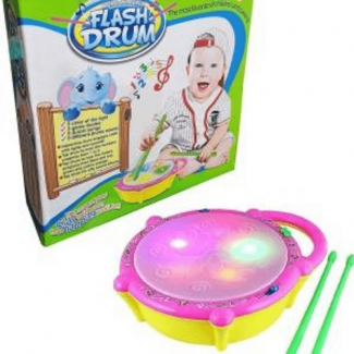 Flash Drum Toy for Kids with Lights, Sounds, 3 Game Modes, and Volume Control Price in Pakistan | LAPTAB