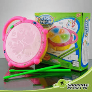 Flash Drum Toy for Kids with Lights, Sounds, 3 Game Modes, and Volume Control Price in Pakistan | LAPTAB