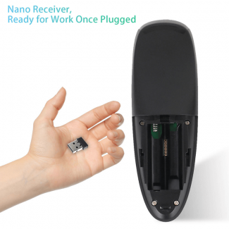 G10 Smart Voice Remote Control with Air Mouse, Gyroscope, Infrared, and Google Assistant Support Price in Pakistan | LAPTAB