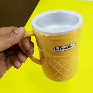 Ice Cream Maker Magic Cup with Insulating Design and Spoon for Homemade Ice Cream Price in Pakistan | LAPTAB
