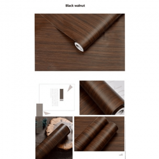 Pack of 2 Wooden PVC Vinyl Wallpaper Sheets 60x200cm, Waterproof, Self-Adhesive, Removable Price in Pakistan | LAPTAB