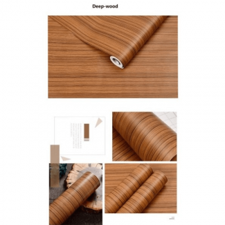 Pack of 2 Wooden PVC Vinyl Wallpaper Sheets 60x200cm, Waterproof, Self-Adhesive, Removable Price in Pakistan | LAPTAB