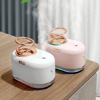 Essential Oil Mist Air Humidifier with Nanotechnology, USB Rechargeable, 7 Color Night Light Price in Pakistan | LAPTAB