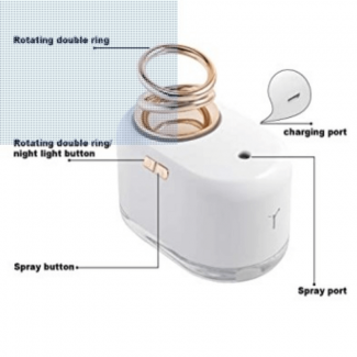 Essential Oil Mist Air Humidifier with Nanotechnology, USB Rechargeable, 7 Color Night Light Price in Pakistan | LAPTAB