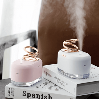 Essential Oil Mist Air Humidifier with Nanotechnology, USB Rechargeable, 7 Color Night Light Price in Pakistan | LAPTAB