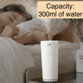 Multi-Purpose Turbine Humidifier with Color-Changing LED Night Lamp and Auto Shut-Off Price in Pakistan | LAPTAB