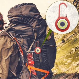 Outdoor Bag Lights Bicycle Safety Warning Lamp with Carabiner for Night Visibility Price in Pakistan | LAPTAB