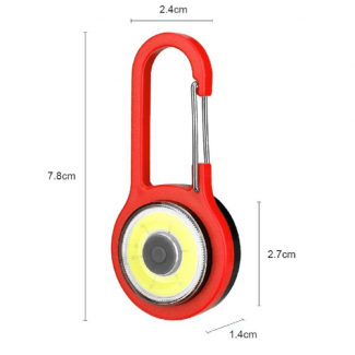 Outdoor Bag Lights Bicycle Safety Warning Lamp with Carabiner for Night Visibility Price in Pakistan | LAPTAB