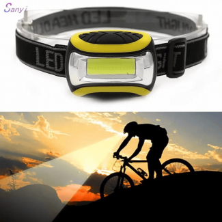 Mini Headlight 3 Modes LED Flashlight Waterproof