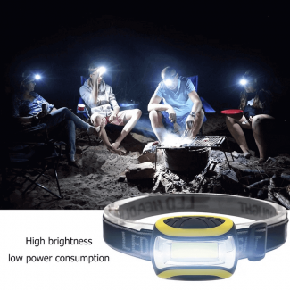 Mini Waterproof LED Headlight with 3 Modes, Adjustable Base, Long-Lasting Light Price in Pakistan | LAPTAB
