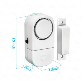 Anti-Theft Security Alarm Sensor for Home with 90dB Magnetic Entrance Detector Price in Pakistan | LAPTAB
