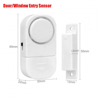 Anti-Theft Security Alarm Sensor for Home with 90dB Magnetic Entrance Detector Price in Pakistan | LAPTAB