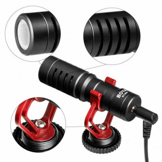Boya BY-MM1 Professional On-Camera Microphone with Anti-Shock Mount for Smartphones and Cameras Price in Pakistan | LAPTAB
