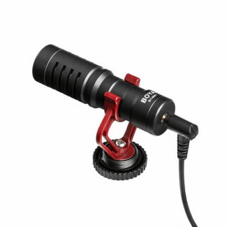 Boya BY-MM1 Professional On-Camera Microphone with Anti-Shock Mount for Smartphones and Cameras Price in Pakistan | LAPTAB