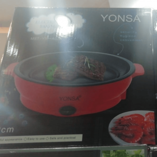 Yonsa Electric Non-Stick Frying Pan with Teflon Coating and Dry-Burning Controller Price in Pakistan | LAPTAB