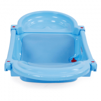 Adjustable Infant Bathing Tub with Safety Lock, Anti-Slip Base, and Foldable Design for Home and Travel
