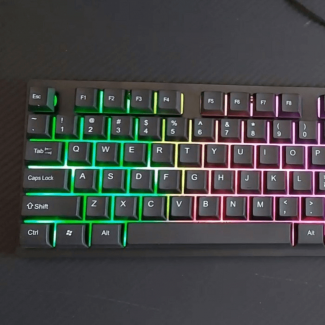 Jedel K590 USB Gaming Keyboard with RGB LED Backlight, Ergonomic Design, Adjustable Height and Angle Price in Pakistan | LAPTAB