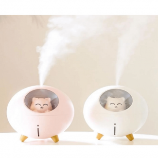 Kitty In Shuttle Night Mood Humidifier