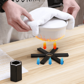 Heat Resistant Foldable Silicone Mat with Anti-Slip Honeycomb Texture, Up to 230?C Price in Pakistan | LAPTAB