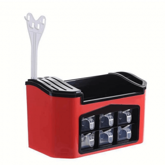 Multifunctional Spice Rack Seasoning Organizer with Drain Tray and Anti-Skid Base Price in Pakistan | LAPTAB